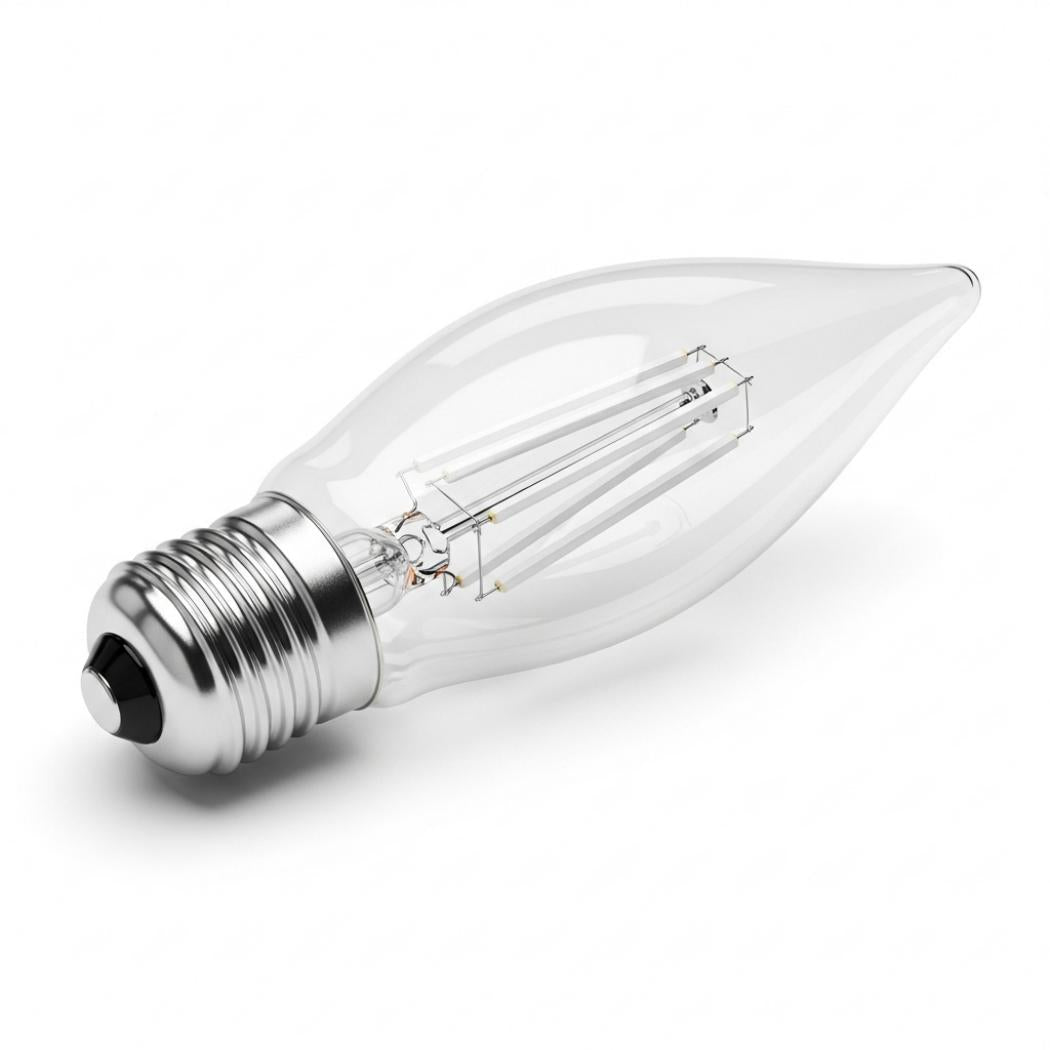 Led white tip bulb