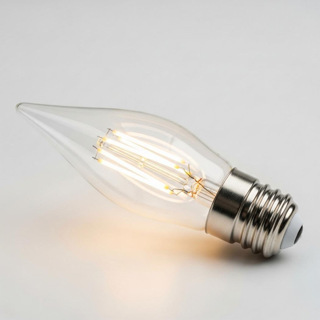 Led white tip bulb
