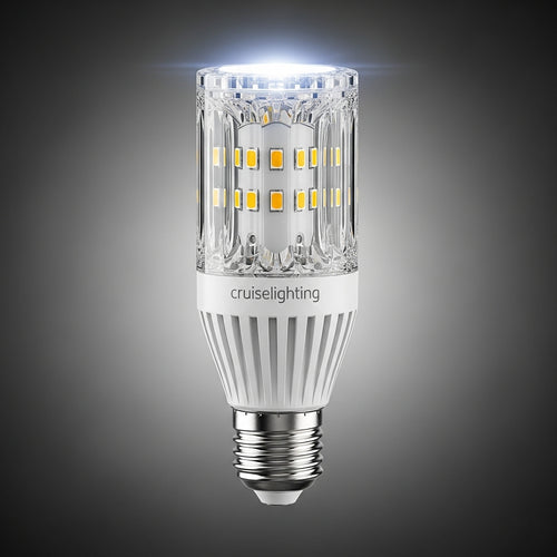 High brightness crystal pattern light bulb