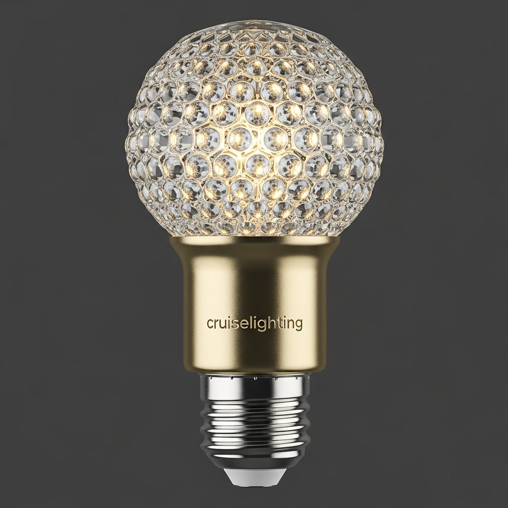 Diamond crystal light bulb