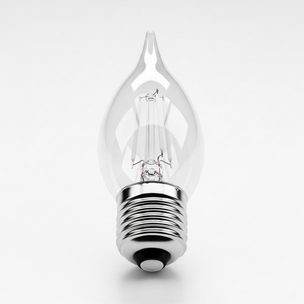 Led white tip bulb