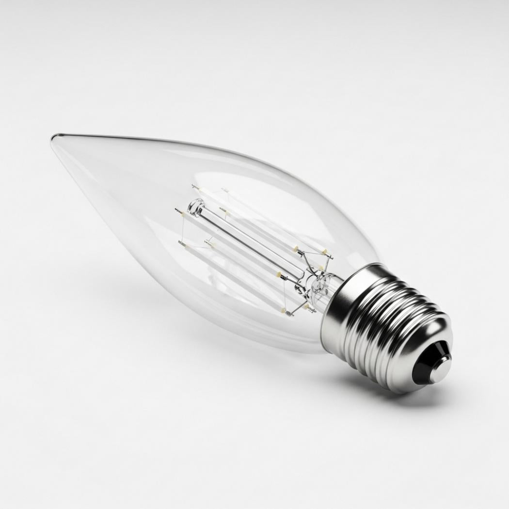 Led white tip bulb